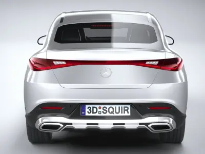 Mercedes-Benz GLC Coupe Basic 2024 3D model