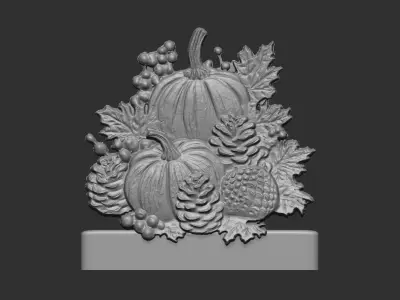 hallowen  pumpkin fruits cnc model   3D print model