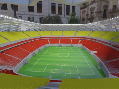 Stadium Soccer 3D model