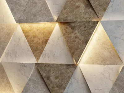 Wall Panel 8 3D model