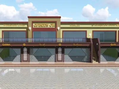 QUTBIDDIN OTA SM UZBEKISTAN YAYPAN 3D model