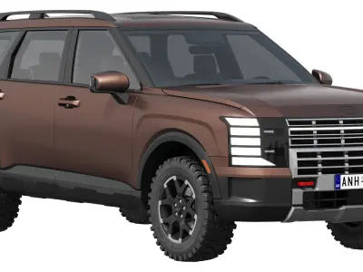 Hyundai Palisade XRT Pro 2026 3D model