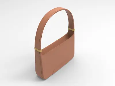 Thomas Shoulder Bag Low-poly 3D model