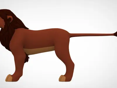 Kovu Adult 3D model
