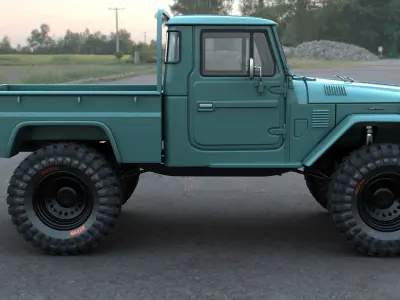 Toyota FJ 45 3D model
