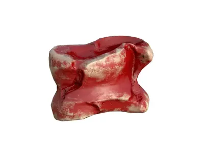 Asyq Red  Bone Low-poly 3D model