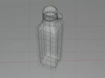 Sport Bottle  Free low-poly 3D model