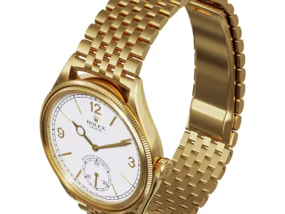 Rolex 1908 3D model