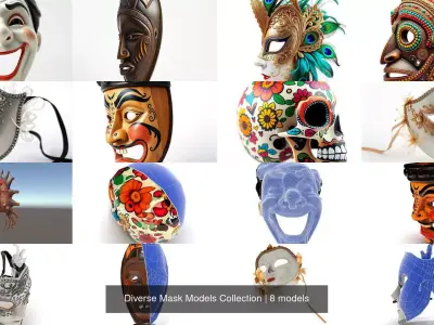Diverse Mask Models Collection