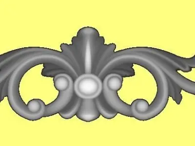 Pattern for CNC machine 3D model