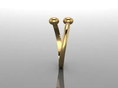 Women Ring 3D print model