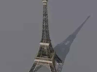 Eiffel tower Free 3D model