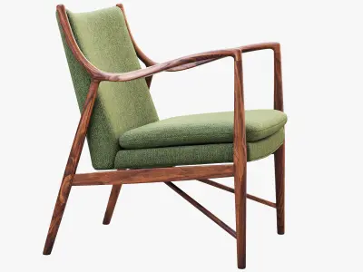 FJ 45 easy chair model 45 3D model