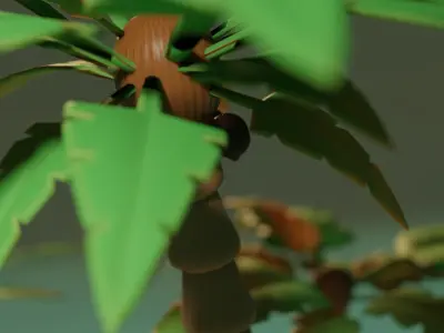 Palm tree Free 3D model