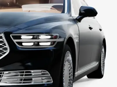 Genesis G90 2020 3D model