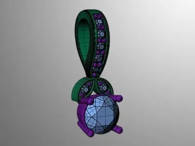 Pendant n 65 3D print model