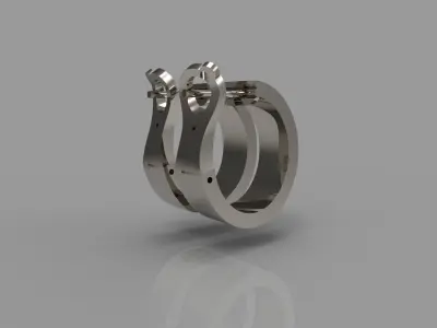 Earrings - N18 3D print model