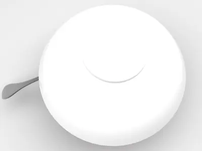 Rice With Shrimps 3D model