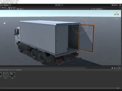 Generic Truck for Unity Low-poly 3D model