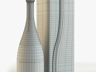 Krug Champagne 3D model