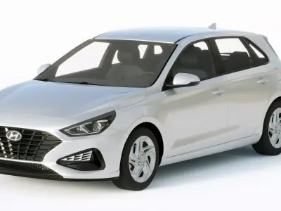 Hyundai i30 Hatchback 2021 3D model