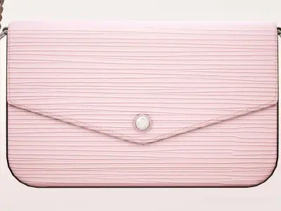 Woman Handbag Louis Vuitton Low-poly 3D model