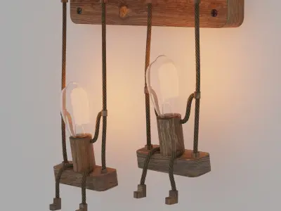 Decorative lamp 3D model