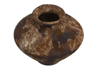 Rustic Vase Pottery 1 3D model