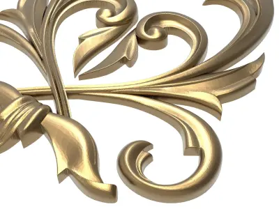  decorative pattern ready for 3D printing 3D model 410