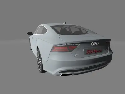 2015 Audi A7 Detailed Model 3D model