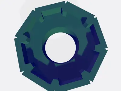 SET 10 KEYCHAINS 3D print models car gear train 3D print model