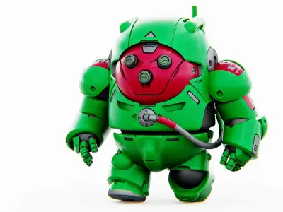 AMONG US CHARACTER-D  Rigged for Unreal Engine - Unity - MIXAMO  3D model