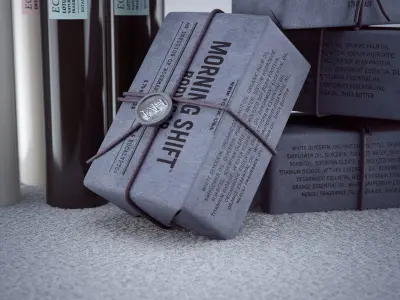 Decorative Luxury Soap and Bodywash Hudson Made Ecoya 3D model