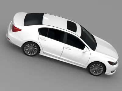 Honda Legend 2015 3D model