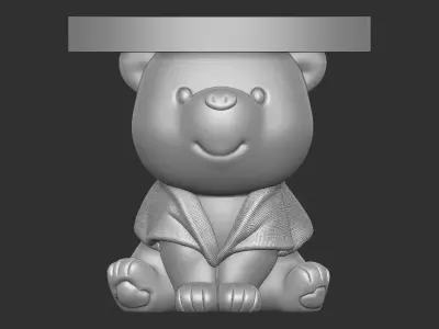 Cute Teddy Bear 3D print model