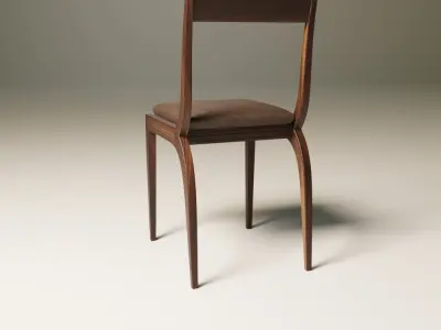 thelma chair 3D model Low-poly 3D model