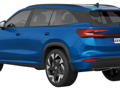 Skoda Kodiaq sportline 2024 3D model