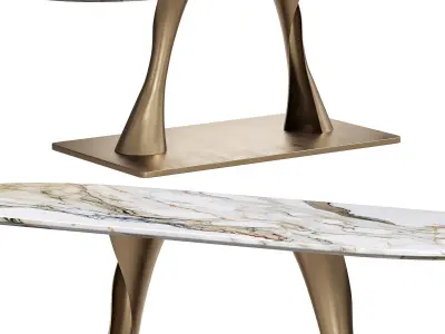 Rea console by Rugiano 3D model