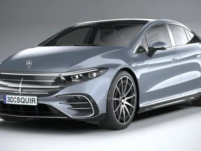 Mercedes-Benz EQS 2025 3D model