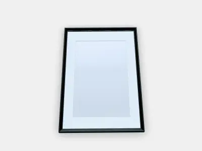 KNOPPANG picture frame Low-poly 3D model