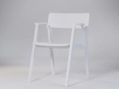 Maui Chair Integral 55x56x77 Low-poly 3D model