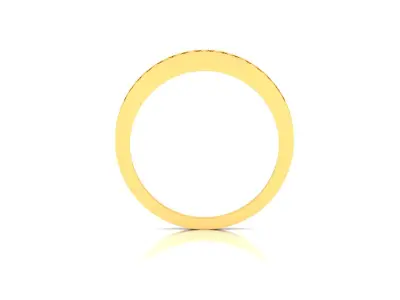 Band 3dm Render Details gold diamond eternity ring 3D print model