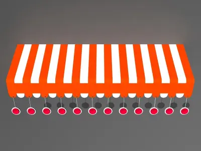 Awning 3d Model 05 3D model