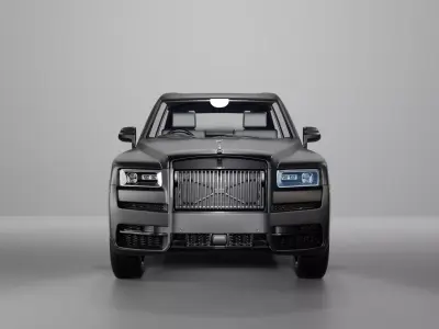 Luxury Full-Size SUV  Ultra Realistic High Detail 3D Model 3D model