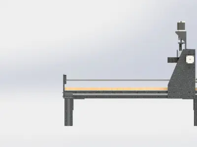 CNC Router 3D model