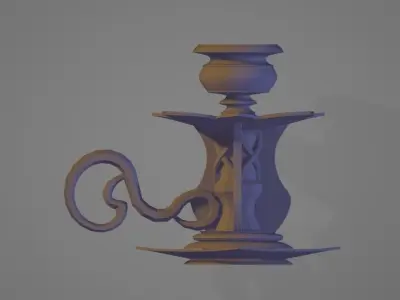 viviana candle holder  3D print model