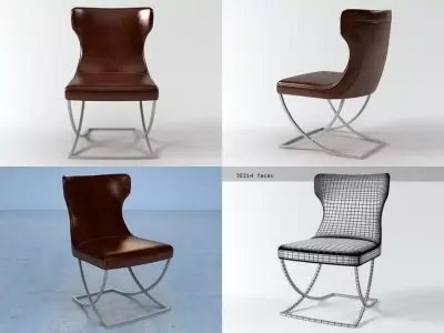 Paloma chair 3D model