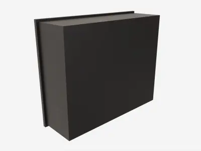 Electric Fireplace Heater Insert GZMR 3D model