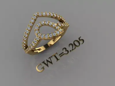 FASION  RING 3D model 3