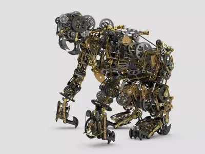 Mechanical Monkey 3D model